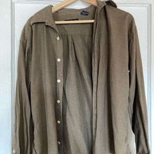 Long sleeve button down